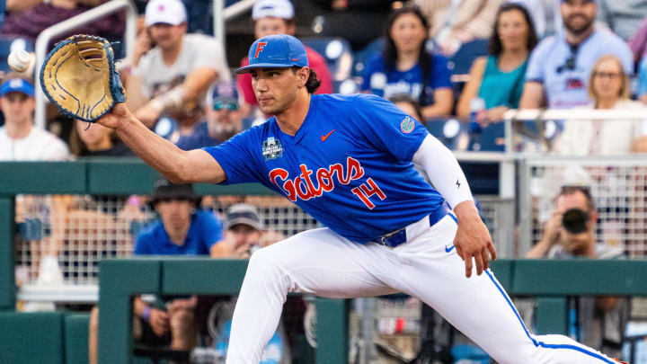Florida Gators first baseman Jac Caglianone wins the John Olerud Award Florida Gators first baseman Jac Caglianone wins the John Olerud Award
