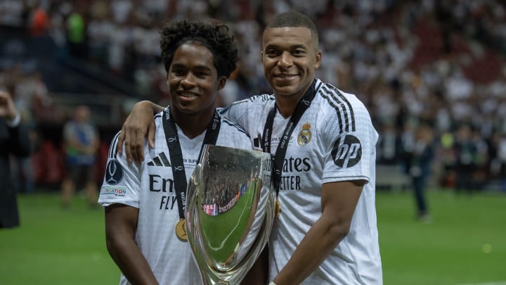 Endrick e Mbappé são os dois reforços do Real Madrid para a temporada 2024-25