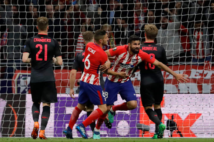 แอตเลติโก มาดริด vs. อาร์เซนอล, ยูโรปา ลีก 2017–18