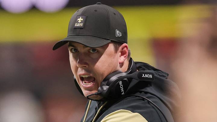 New Orleans Saints head coach Kellen Moore New Orleans Saints head coach Kellen Moore