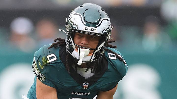 Philadelphia Eagles wide receiver Makai Lemon Philadelphia Eagles wide receiver Makai Lemon