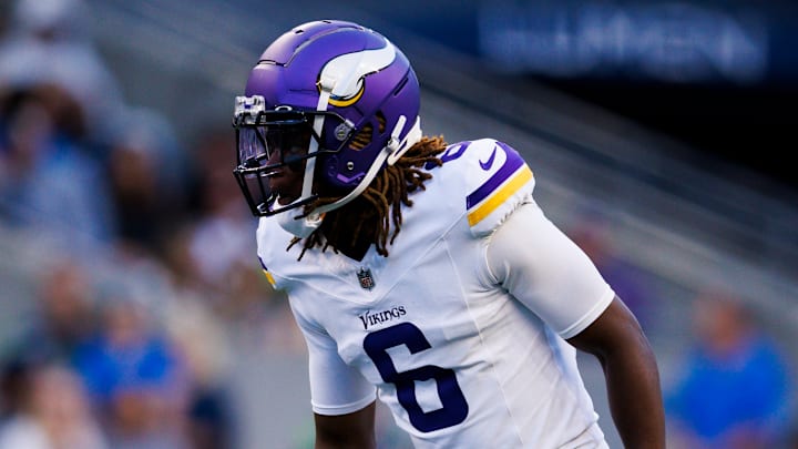 Former Minnesota Vikings safety Lewis Cine