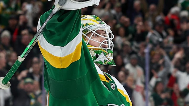 If the Minnesota Wild are going to trade goaltender Jesper Wallstedt, there could be an intriguing package to make it worth the while. Mandatory Credit: Matt Krohn-Imagn Images If the Minnesota Wild are going to trade goaltender Jesper Wallstedt, there could be an intriguing package to make it worth the while. Mandatory Credit: Matt Krohn-Imagn Images