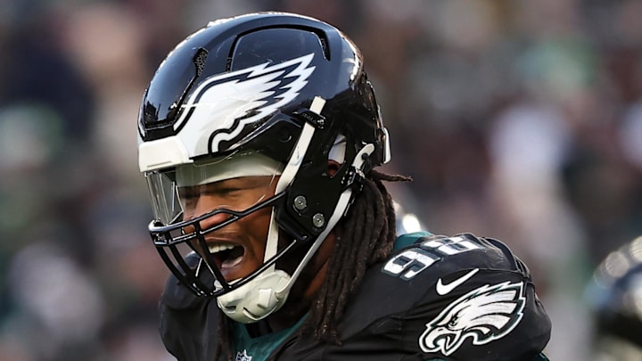 Philadelphia Eagles defensive tackle Jalen Carter Philadelphia Eagles defensive tackle Jalen Carter