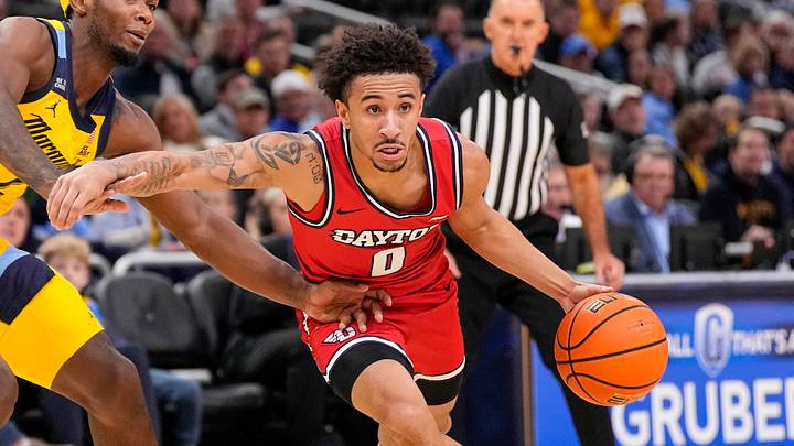 Nov 19, 2025; Milwaukee, Wisconsin, USA; Dayton Flyers guard Javon Bennett (0). Nov 19, 2025; Milwaukee, Wisconsin, USA; Dayton Flyers guard Javon Bennett (0).
