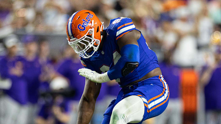 Florida Gators defensive end Tyreak Sapp is among those on the Draft Big Board