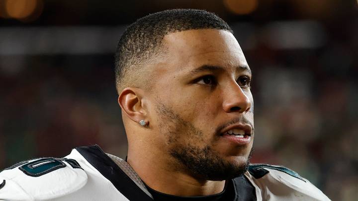 Philadelphia Eagles running back Saquon Barkley