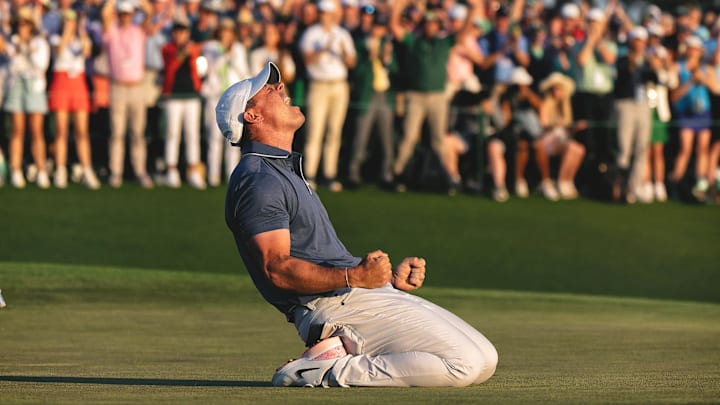 Rory McIlroy finally got his Masters win, then cleared out the merch center’s flag supply.