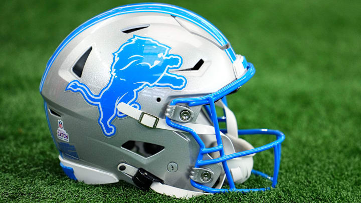 Detroit Lions helmet