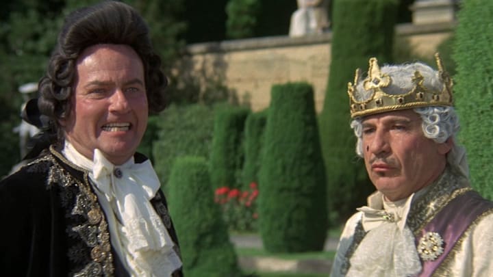 Harvey Korman and Mel Brooks in 'History of the World: Part I' (1981).