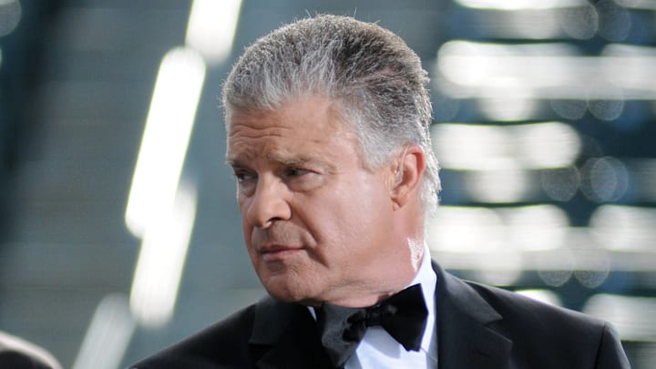 Jim Lampley (HBO USA) at the Home Depot Center in Carson, CA on May 8, 2010.