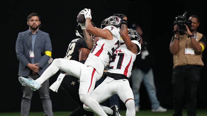 The Atlanta Falcons got big contributions from their 2025 rookie class, including the likes of Xavier Watts (Pictured), Jalen Walker, James Pearce Jr. The Atlanta Falcons got big contributions from their 2025 rookie class, including the likes of Xavier Watts (Pictured), Jalen Walker, James Pearce Jr.