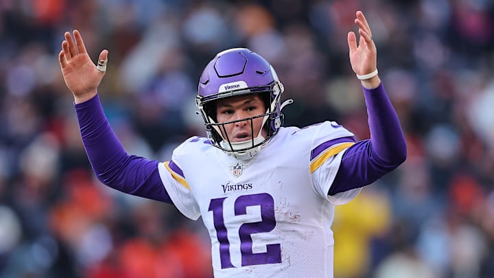 Minnesota Vikings quarterback Nick Mullens