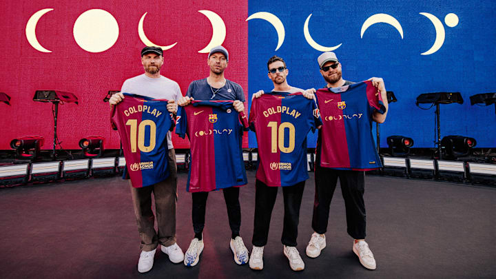 Barcelona's sponsor changes as part of their agreement with Spotify