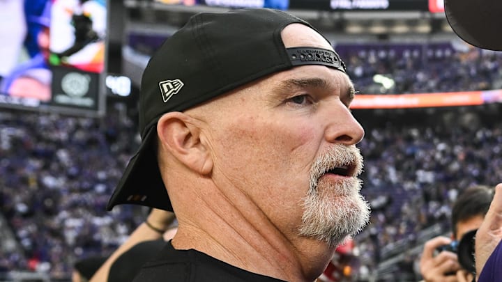 Washington Commanders head coach Dan Quinn