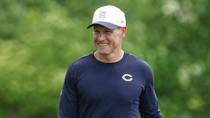 Chicago Bears head coach Ben Johnson