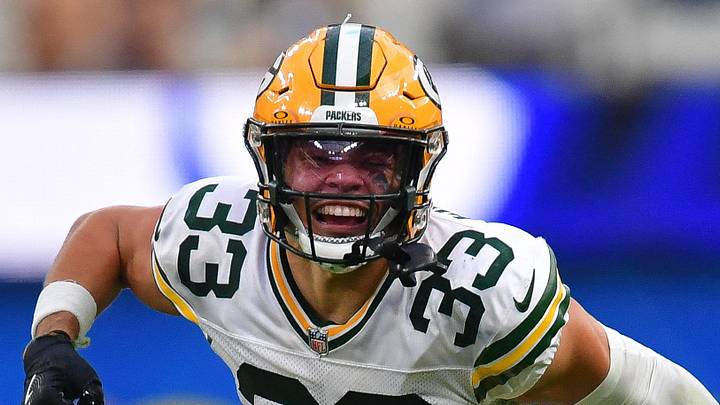 Green Bay Packers safety Evan Williams Green Bay Packers safety Evan Williams