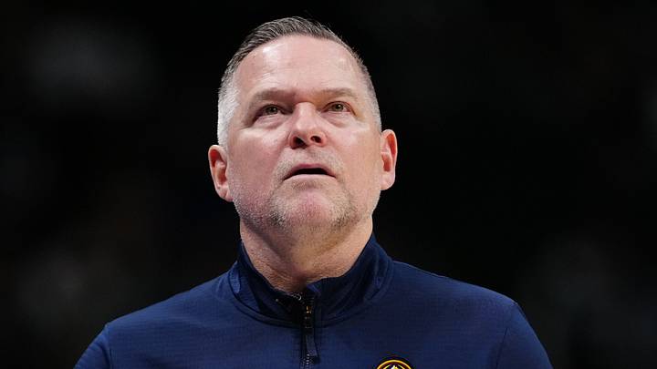 Mar 12, 2025; Denver, Colorado, USA; Denver Nuggets head coach Michael Malone during the fourth quarter against the Minnesota Timberwolves at Ball Arena. Mandatory Credit: Ron Chenoy-Imagn Images Mar 12, 2025; Denver, Colorado, USA; Denver Nuggets head coach Michael Malone during the fourth quarter against the Minnesota Timberwolves at Ball Arena. Mandatory Credit: Ron Chenoy-Imagn Images