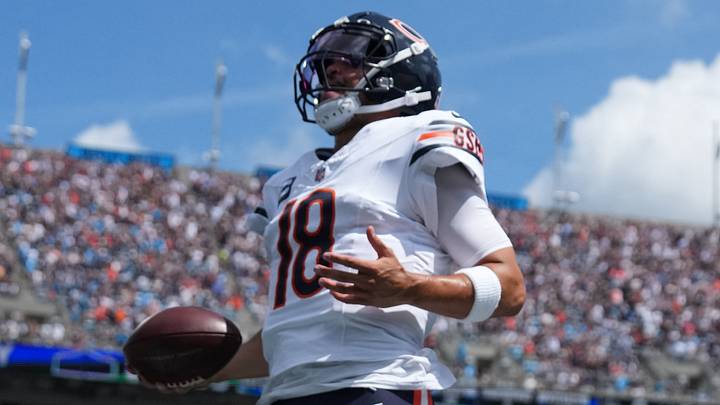 Chicago Bears quarterback Caleb Williams