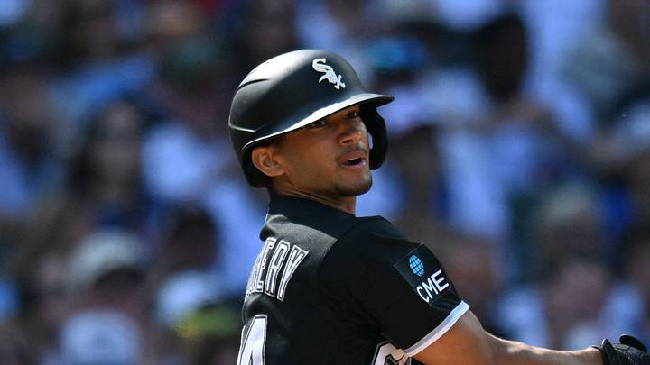 Aug 19, 2026; Chicago, Illinois, USA; Chicago White Sox right fielder Braden Montgomery (24) hits a two-run double against the Chicago Cubs during the seventh inning at Wrigley Field. Mandatory Credit: Patrick Gorski-Imagn Images Aug 19, 2026; Chicago, Illinois, USA; Chicago White Sox right fielder Braden Montgomery (24) hits a two-run double against the Chicago Cubs during the seventh inning at Wrigley Field. Mandatory Credit: Patrick Gorski-Imagn Images