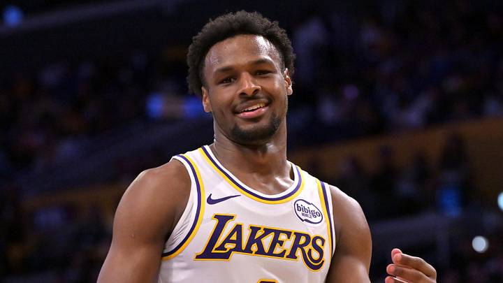 Los Angeles Lakers guard Bronny James