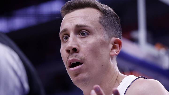 May 3, 2026; Detroit, Michigan, USA; Detroit Pistons forward Duncan Robinson (55) : Rick Osentoski-Imagn Images May 3, 2026; Detroit, Michigan, USA; Detroit Pistons forward Duncan Robinson (55) : Rick Osentoski-Imagn Images