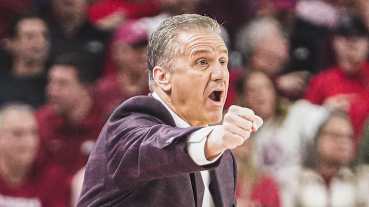 Arkansas Razorbacks coach John Calipari was excited to see his team take down No. 15 Missouri and grab the attention of the NCAA Selection Committee.