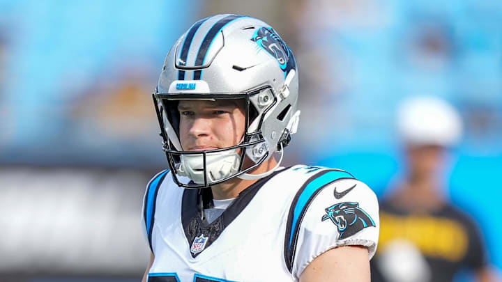 Carolina Panthers place kicker Ryan Fitzgerald