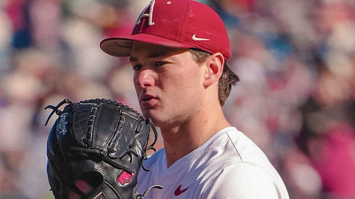 Arkansas Razorbacks pitcher Gabe Gaeckle will start Friday's series opener at South Carolina.