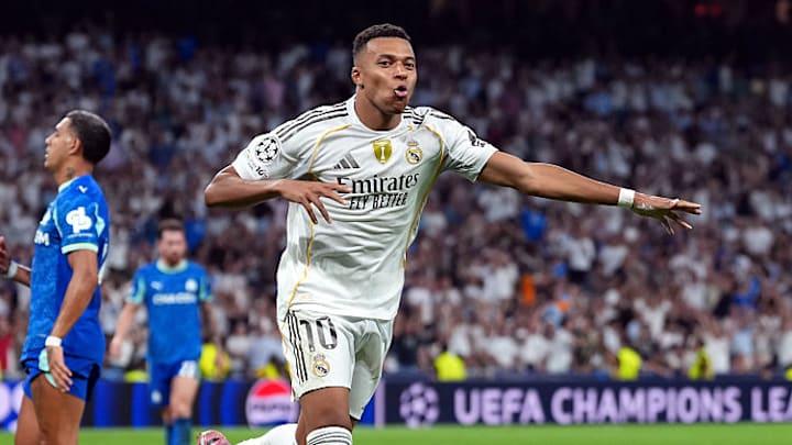 Kylian Mbappé has now scored 50 goals for Real Madrid.