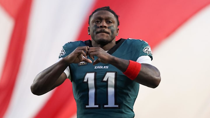 Philadelphia Eagles wide receiver A.J. Brown Philadelphia Eagles wide receiver A.J. Brown