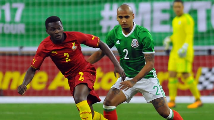 La última vez que jugaron México y Ghana fue en el 2017 