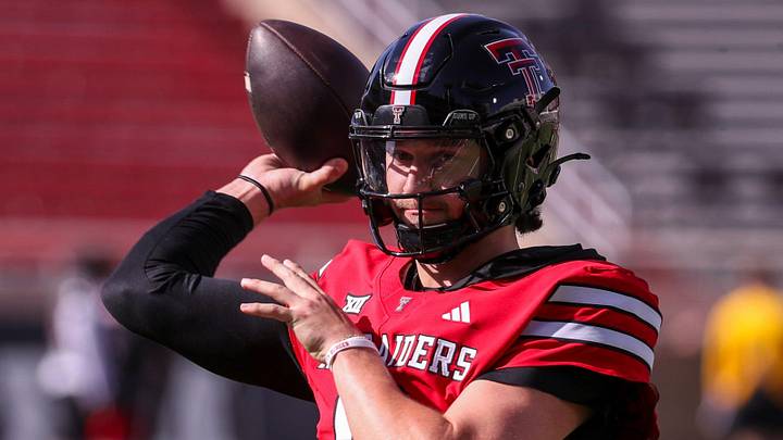 Texas Tech quarterback Brendan Sorsby Texas Tech quarterback Brendan Sorsby