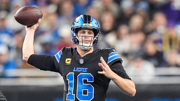 Detroit Lions quarterback Jared Goff (16). Detroit Lions quarterback Jared Goff (16).