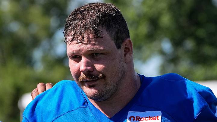 Offensive lineman Graham Glasgow Offensive lineman Graham Glasgow