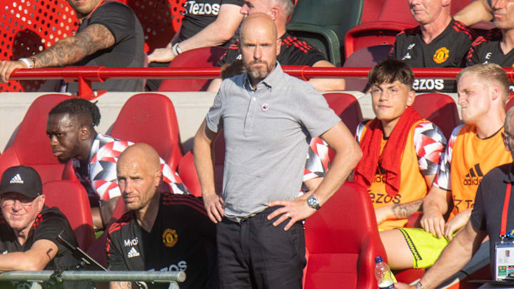 Ten Hag has spoken to the media