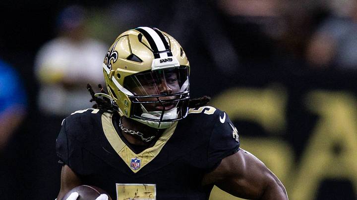 New Orleans Saints running back Kendre Miller New Orleans Saints running back Kendre Miller