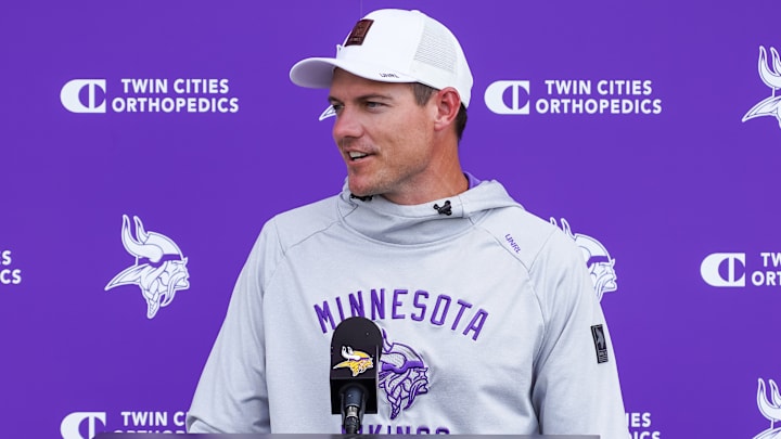 Minnesota Vikings head coach Kevin O'Connell