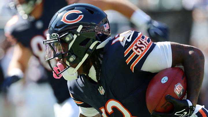 Chicago Bears wide receiver Zavion Thomas