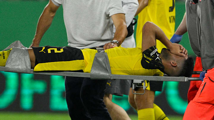 Yan Couto mit Schmerzen