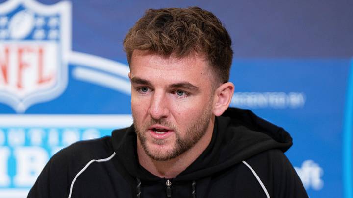 Ohio State tight end Max Klare. Ohio State tight end Max Klare.