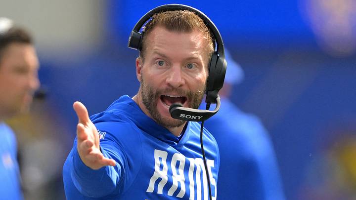 Los Angeles Rams head coach Sean McVay. Los Angeles Rams head coach Sean McVay.