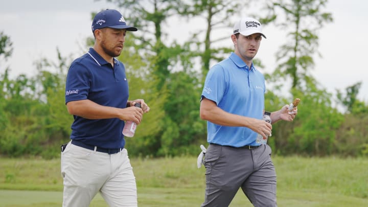 Xander Schauffele and Patrick Cantlay are paired for the third round of the British Open. Xander Schauffele and Patrick Cantlay are paired for the third round of the British Open.