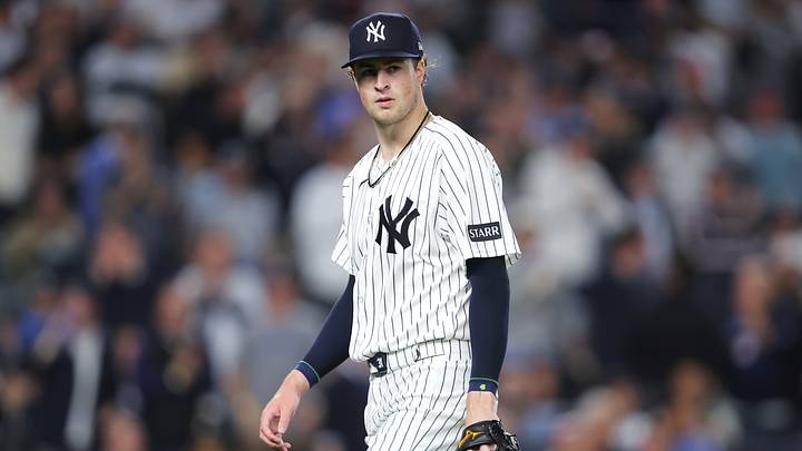 Cam Schlittler threw six scoreless innings against the Red Sox on Tuesday.