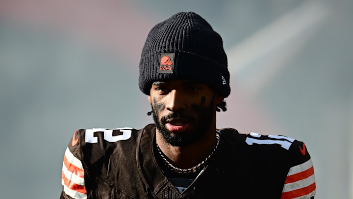 Cleveland Browns quarterback Shedeur Sanders