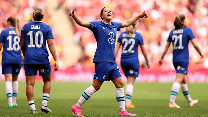 Sam Kerr scored Chelsea's matchwinning goal