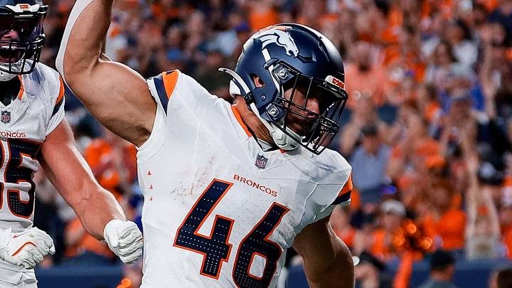 Denver Broncos fullback Adam Prentice