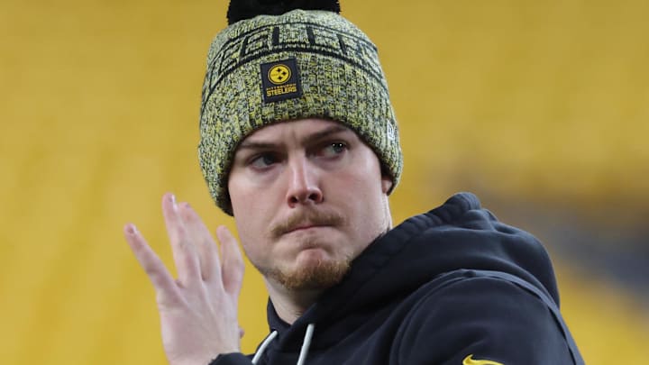 Pittsburgh Steelers quarterback Will Howard 