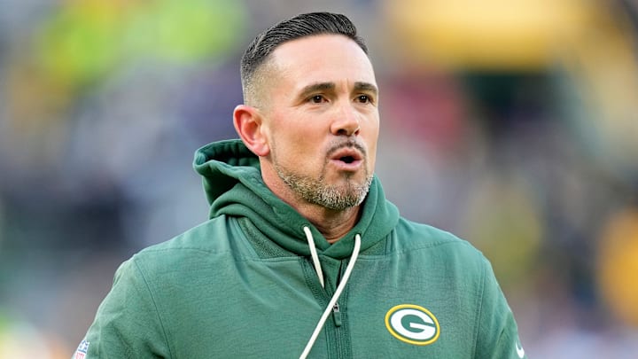 Green Bay Packers head coach Matt LaFleur