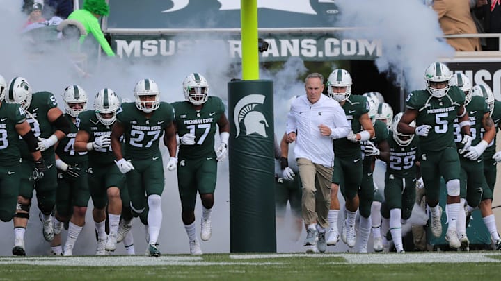 Mark Dantonio went 114-57 in 13 seasons at Michigan State, including a triumph in the 2014 Rose Bowl.
